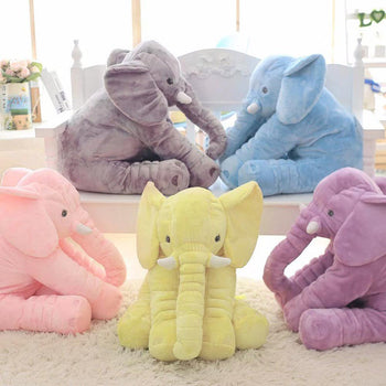 Large Plush Elephant Doll Toy