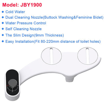 Non-Electric Bidet Toilet Seat Bidet Attachment