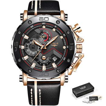2019 LIGE New Fashion Mens Watches